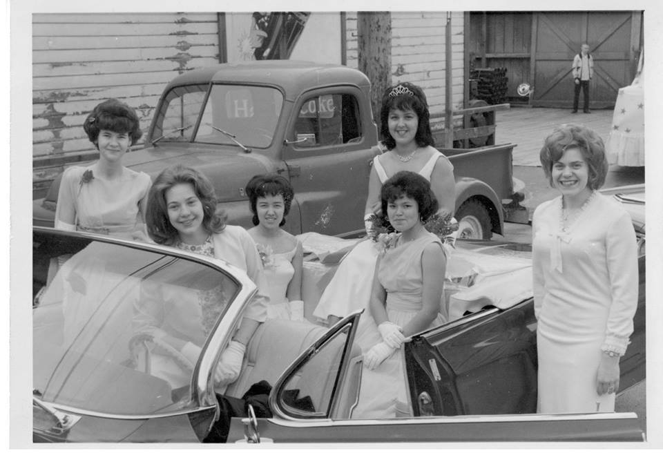 Sannar, Kathleen - 4th of July Queen Court - Ketchikan, Alaska - 1965 - 2nd from left